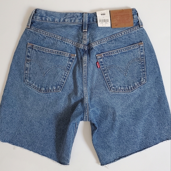NWT Levi’s 90’s 501 Denim Blue Shorts - Picture 16 of 16